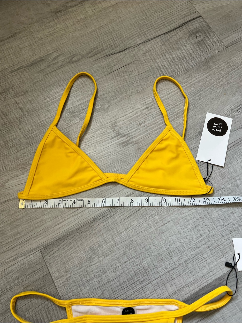 NEW BASIC SWIM La Premiere Swim Set Yellow - Picture 12 of 16